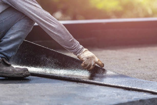 Professional Crawl Space Encapsulation technician working in Marshall, WI